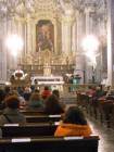 Durante la celebrazione eucaristica